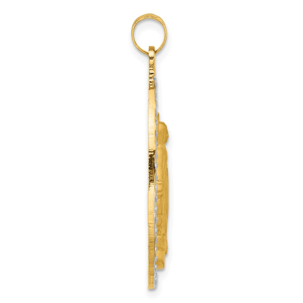 Gold Miraculous Medal Pendants