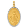 Gold Miraculous Medal Pendants