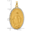 Gold Miraculous Medal Pendants