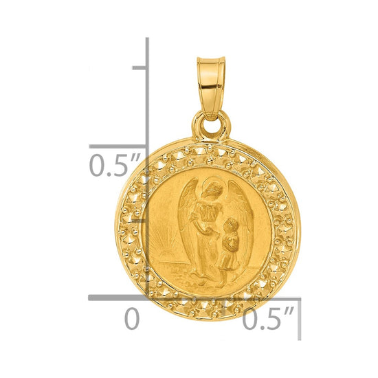 Gold Our Guardian Angel Pendants