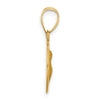 14k Polished and Satin St. Anthony Medal Pendant