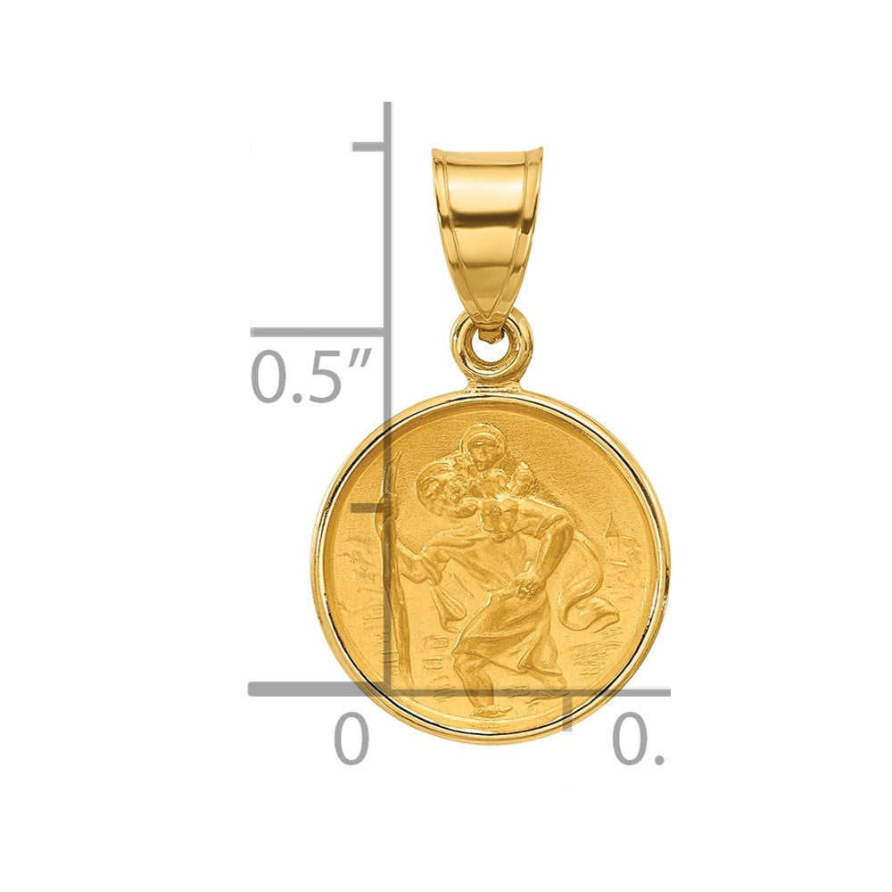 Gold St. Christopher Pendants