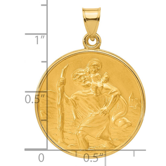Gold St. Christopher Pendants