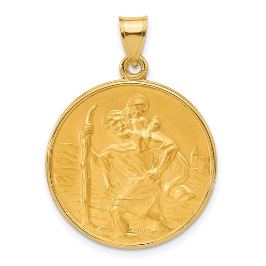 Gold St. Christopher Pendants
