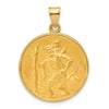 Gold St. Christopher Pendants