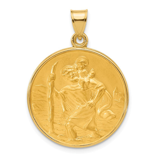 Gold St. Christopher Pendants