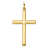 14k Hollow Cross Pendant