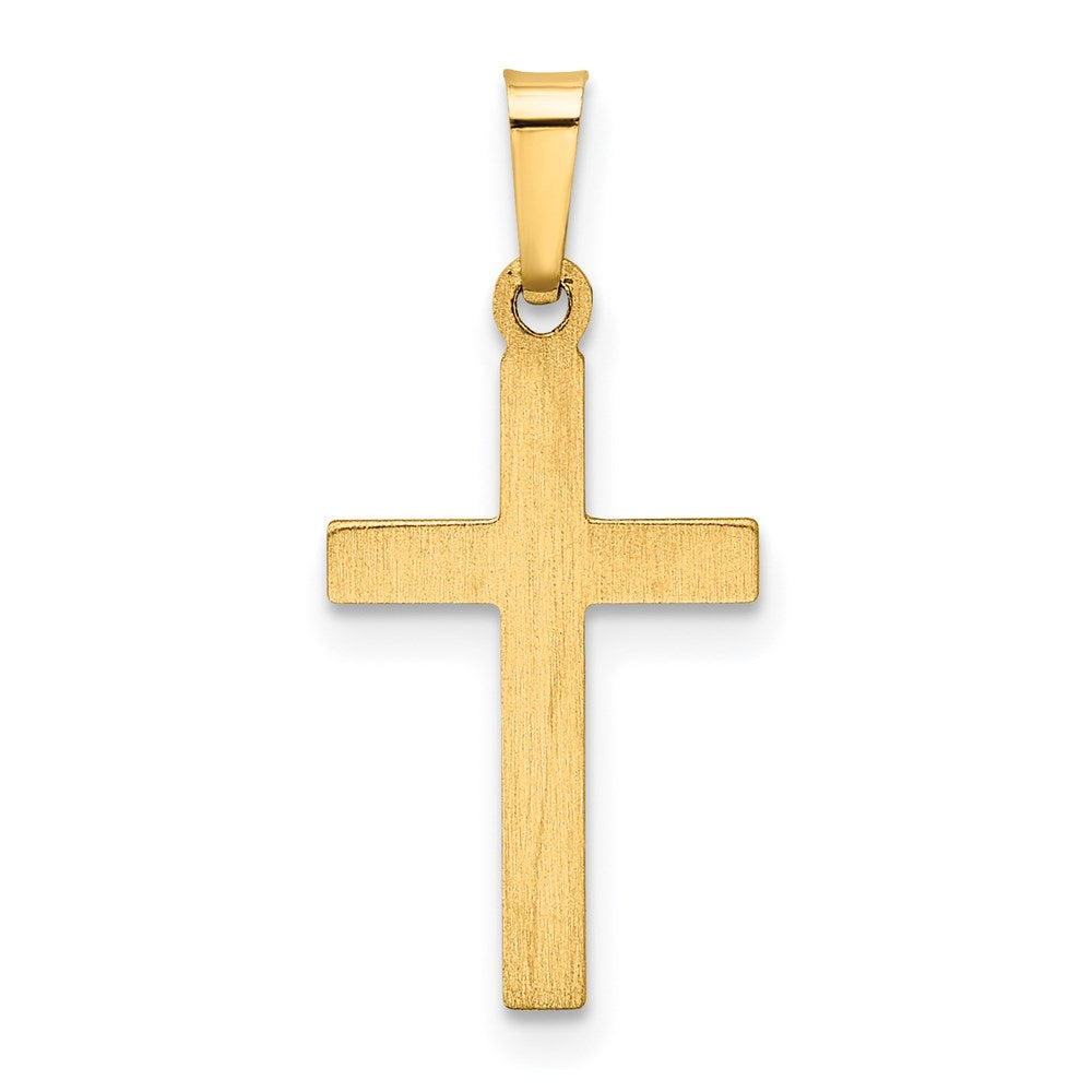Gold Latin Cross Pendant