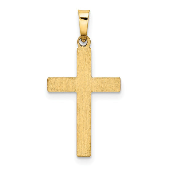 Gold Latin Cross Pendant