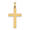 Gold Latin Cross Pendant