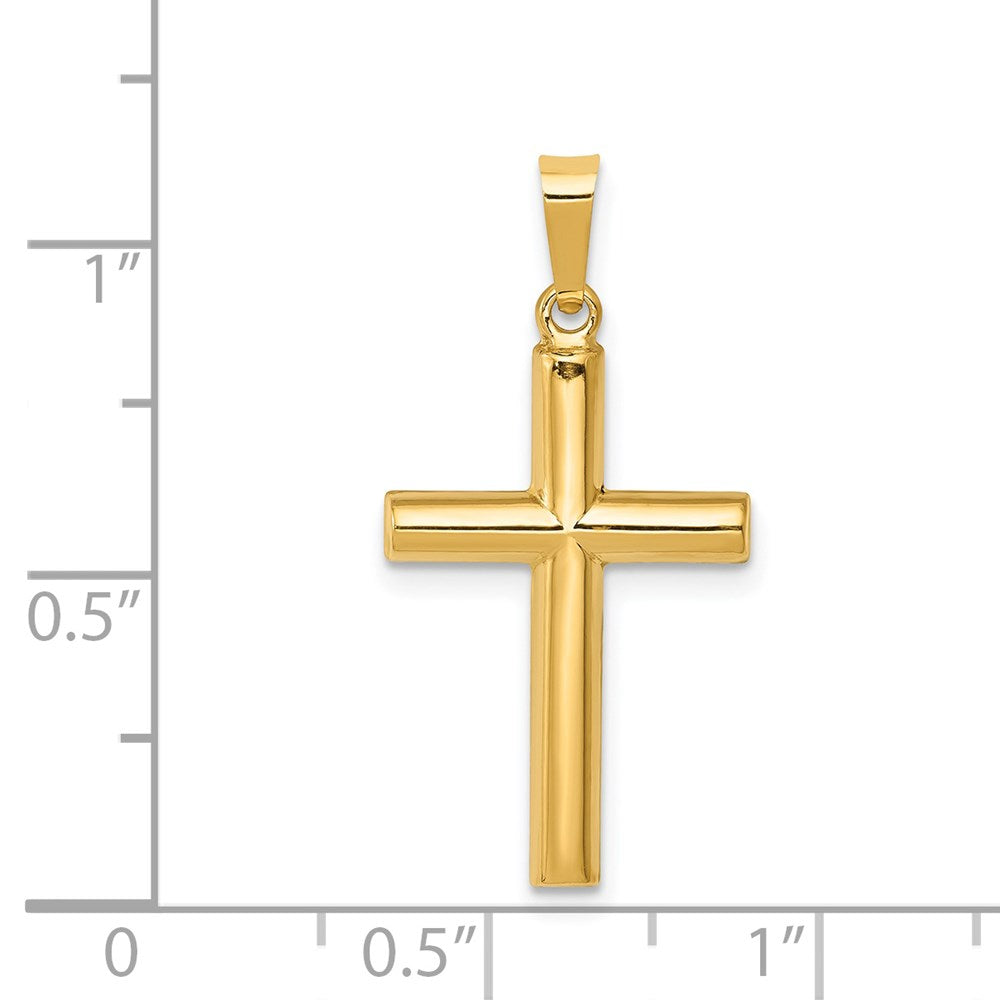 Gold Latin Cross Pendant
