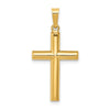 Gold Latin Cross Pendant