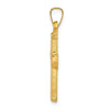 Gold Latin Cross Pendant