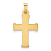Gold Latin Cross Pendant