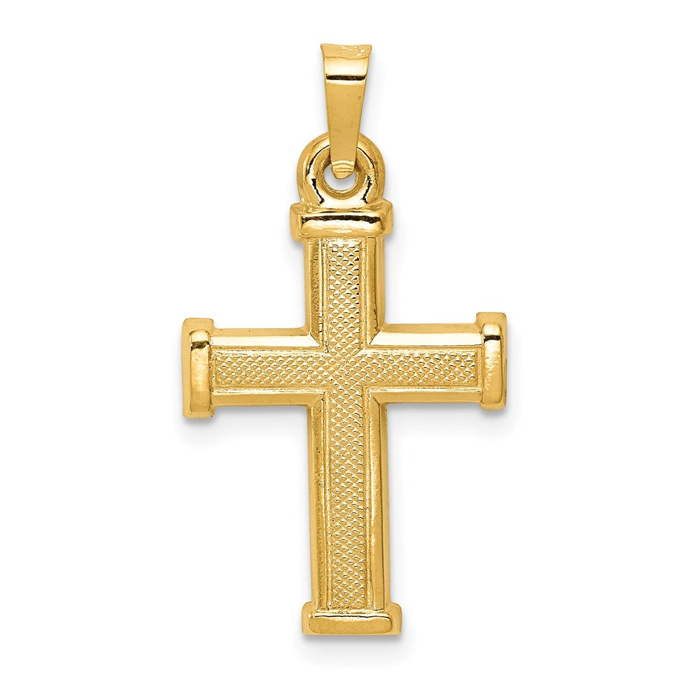 Gold Latin Cross Pendant