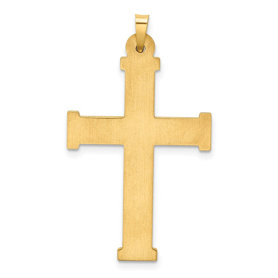 Gold Latin Cross Pendant
