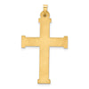 Gold Latin Cross Pendant