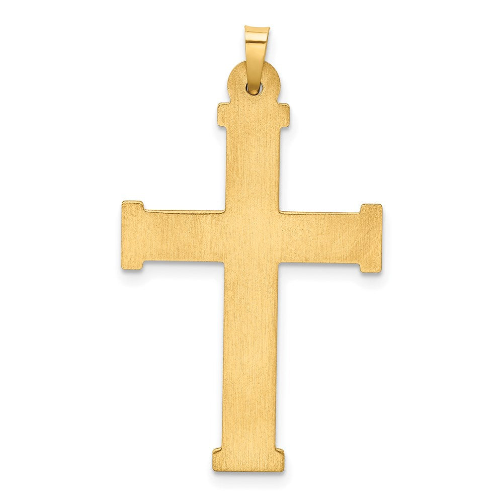 Gold Latin Cross Pendant