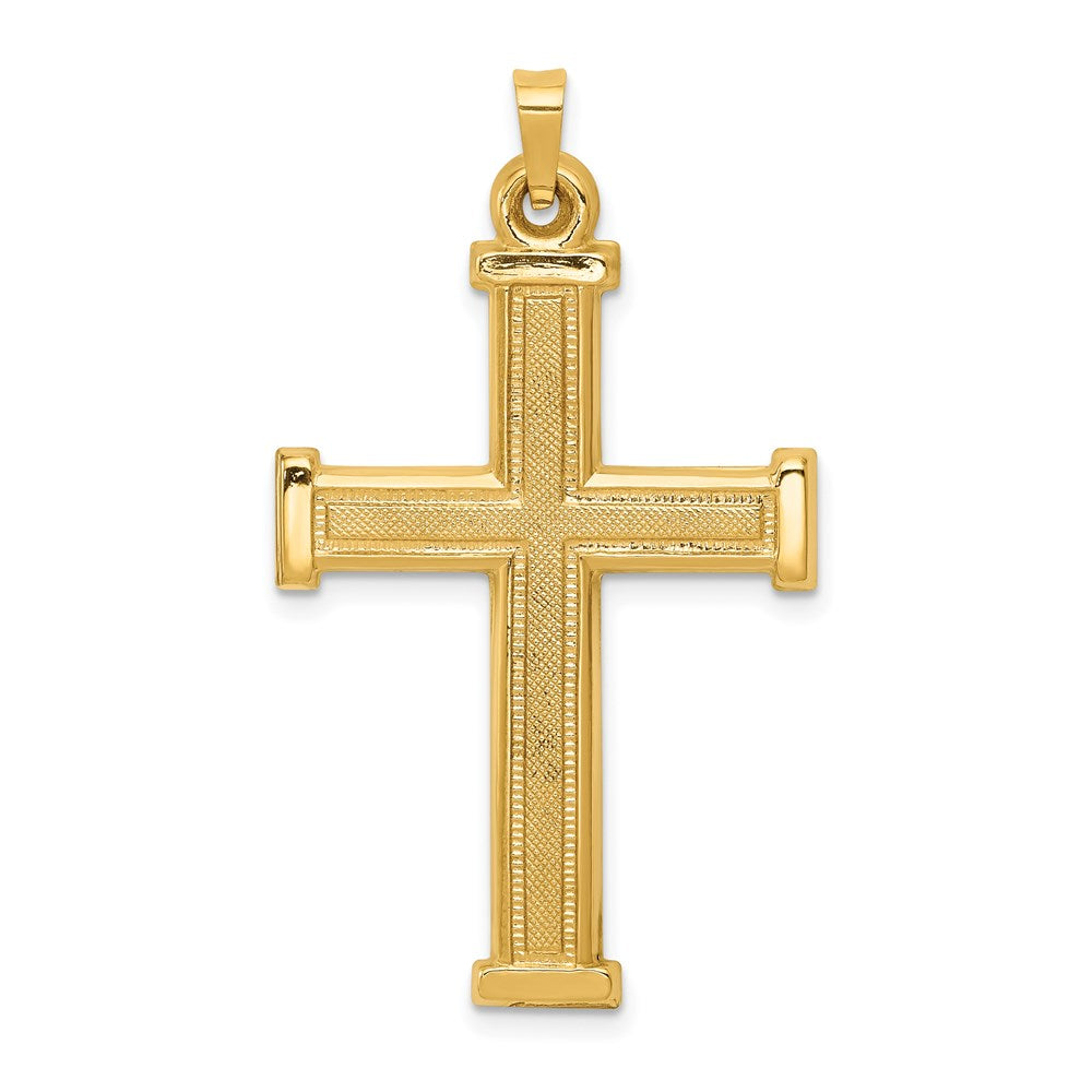 Gold Latin Cross Pendant