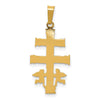 Gold Crucifix Pendants