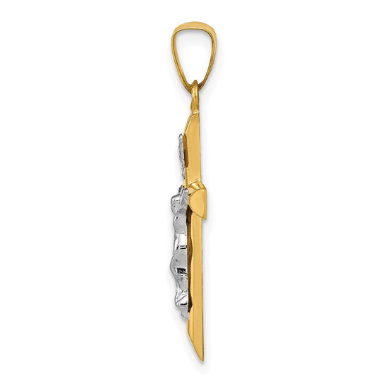 Gold Crucifix Pendant