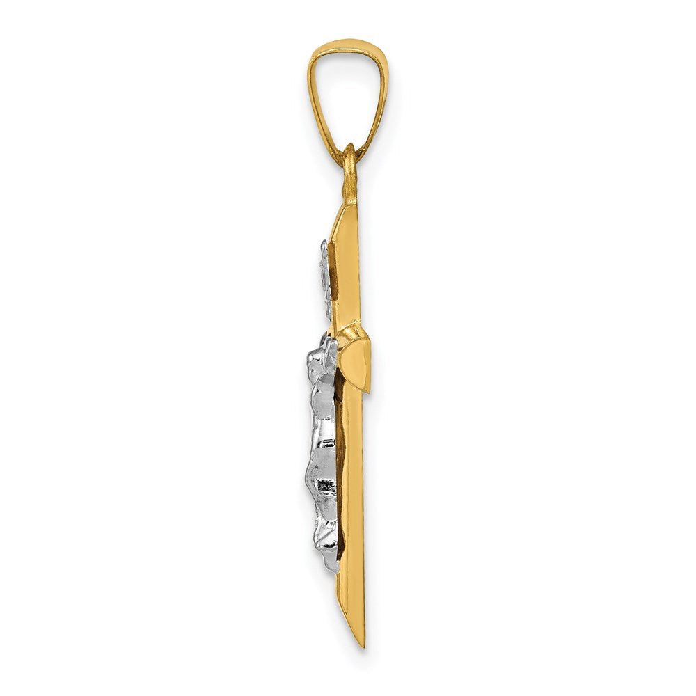 Gold Crucifix Pendant