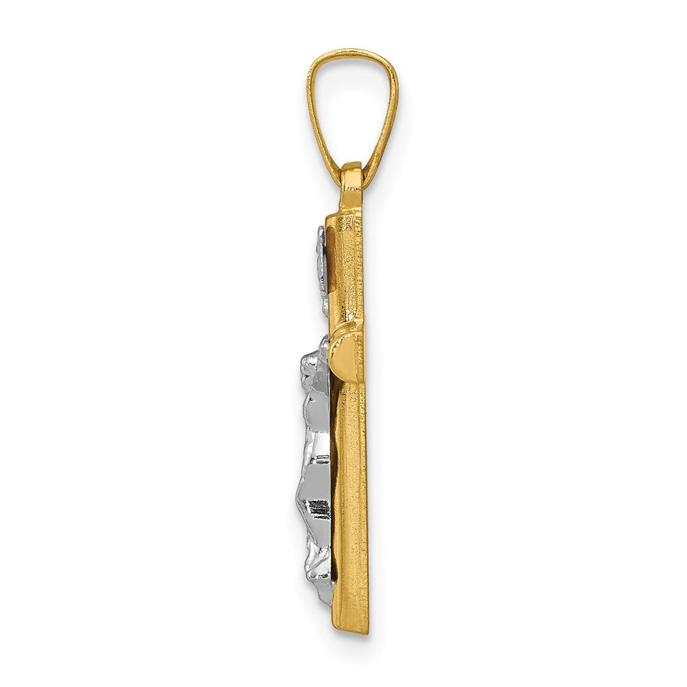 Gold Crucifix Pendant