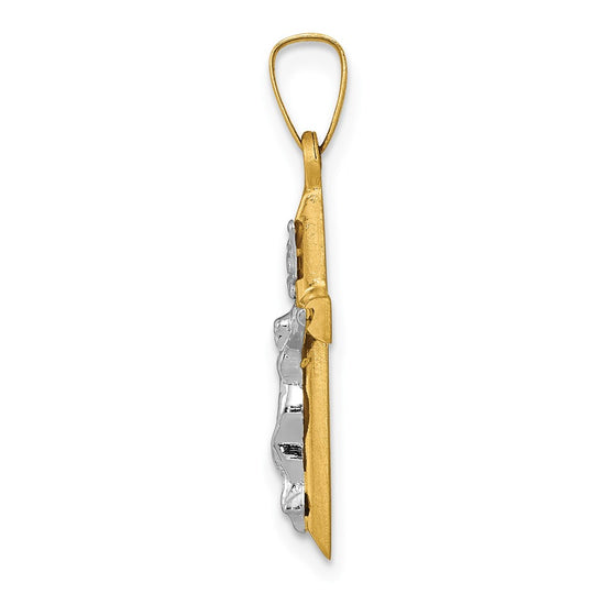 Gold Crucifix Pendant
