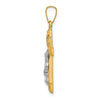 Gold Crucifix Pendant