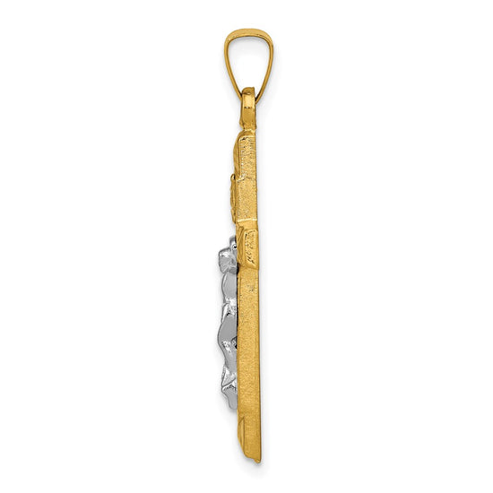 Gold Crucifix Pendant