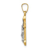 Gold INRI Cross Pendants