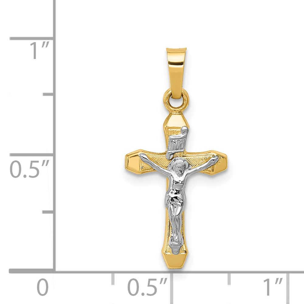 Gold INRI Cross Pendants