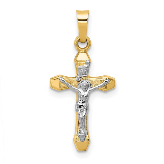 Gold INRI Cross Pendants