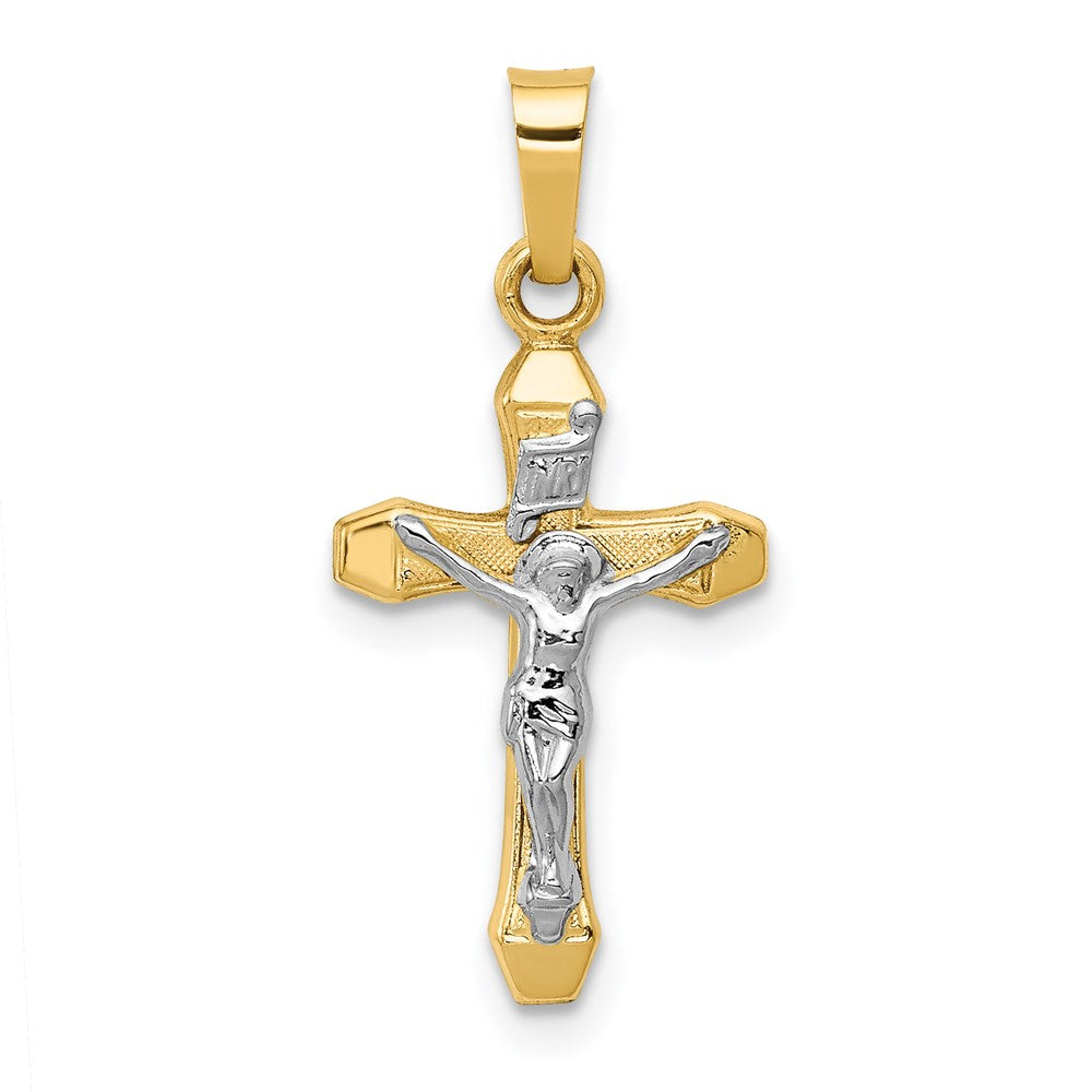 Gold INRI Cross Pendants