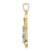 Gold INRI Cross Pendants