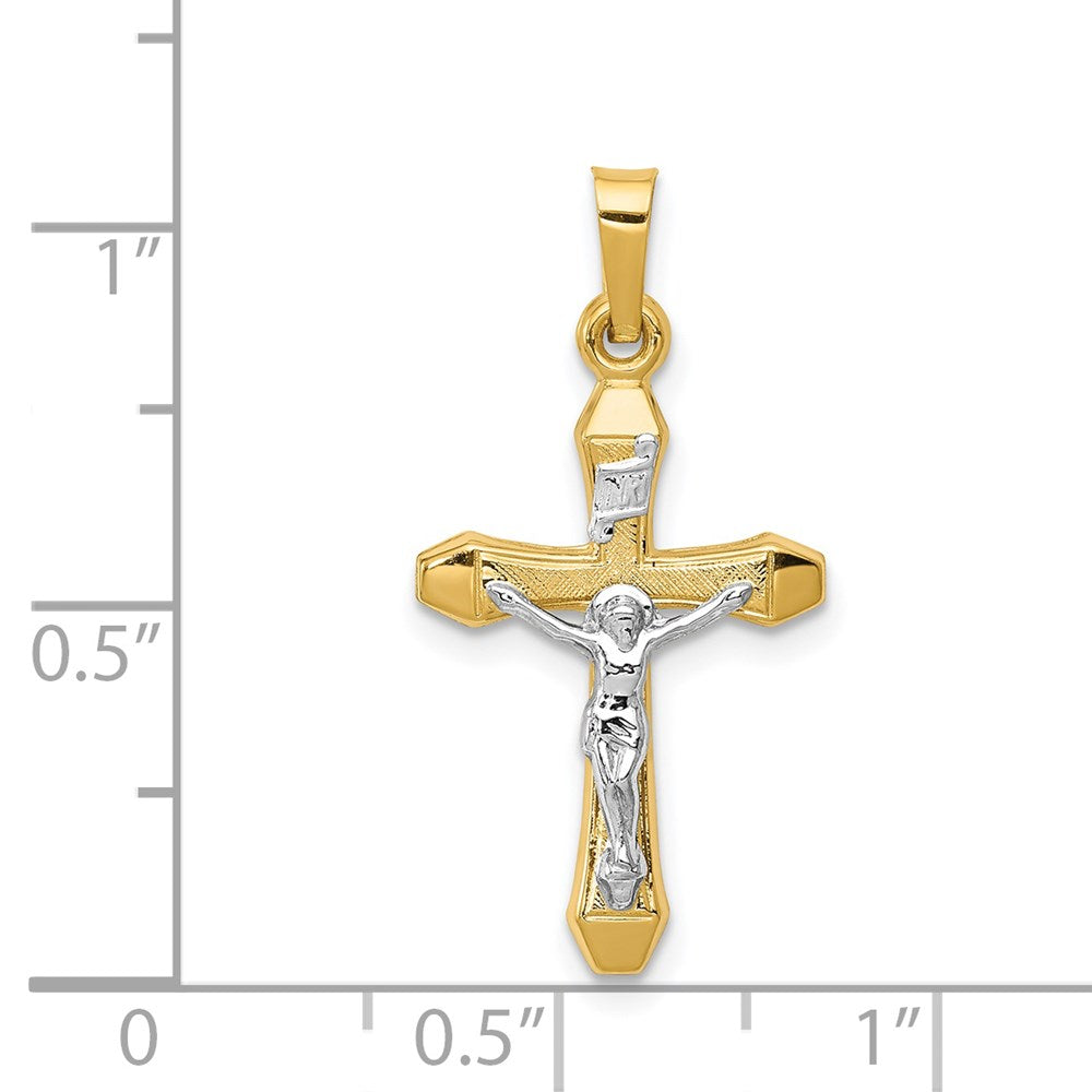 Gold INRI Cross Pendants