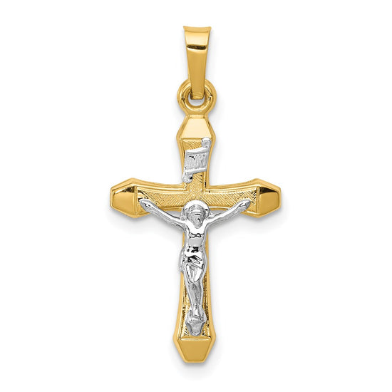 Gold INRI Cross Pendants