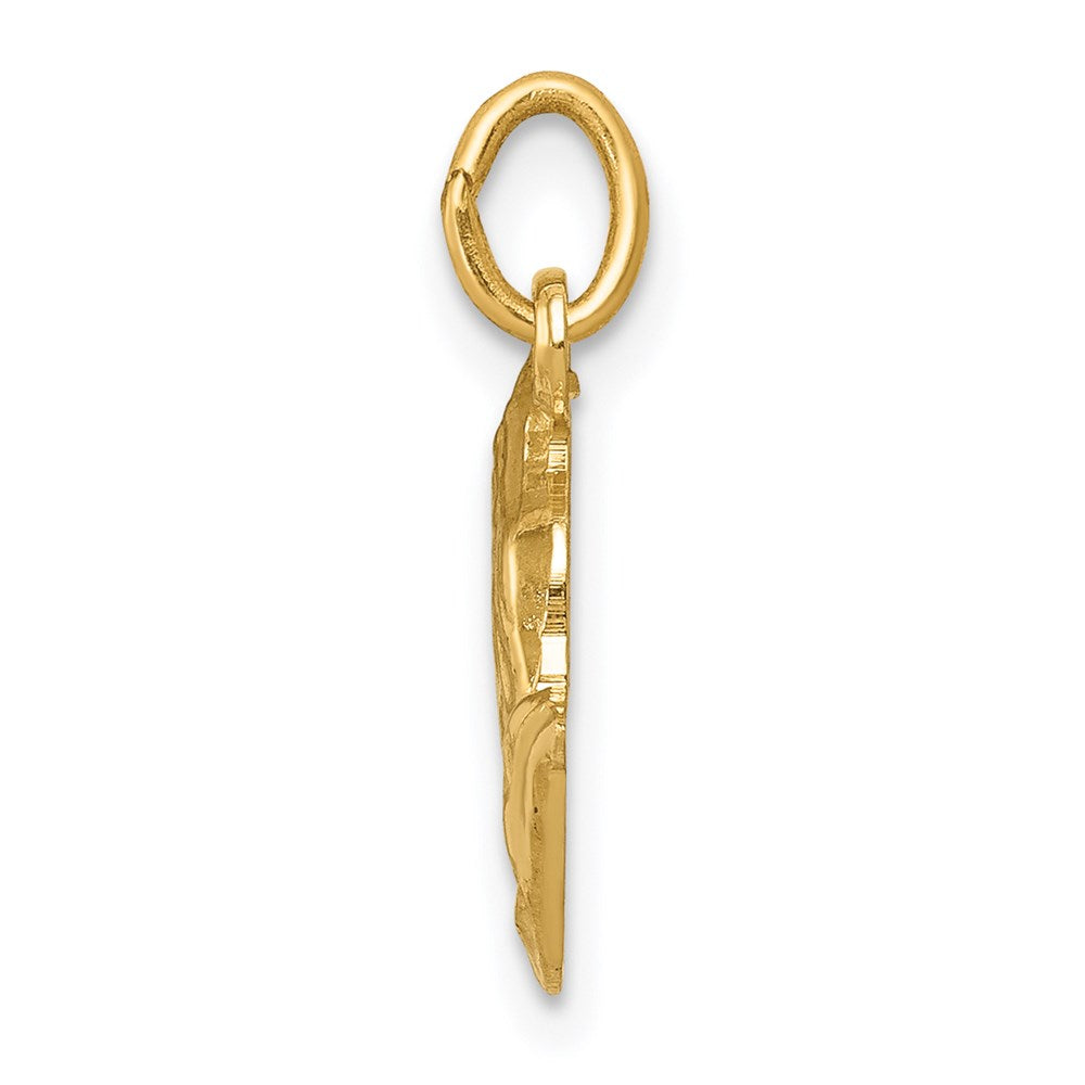 Gold Praying Hands Pendants