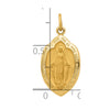 Gold Miraculous Medal Pendants
