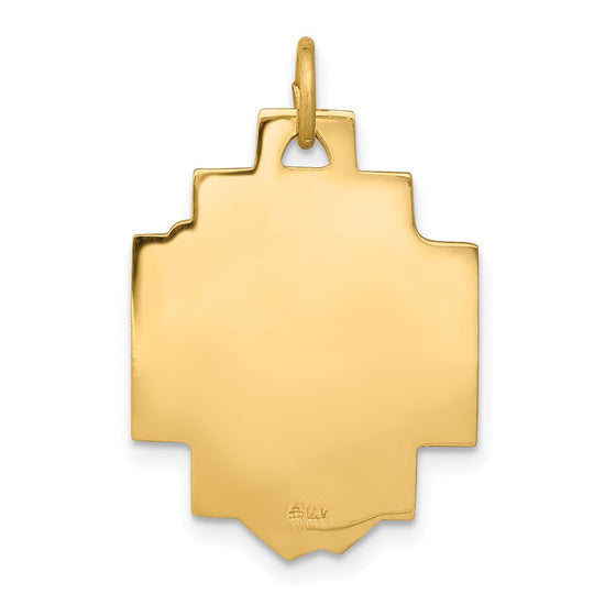 Gold Faces of Jesus Pendants