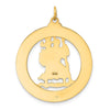 Gold St. Christopher Pendants