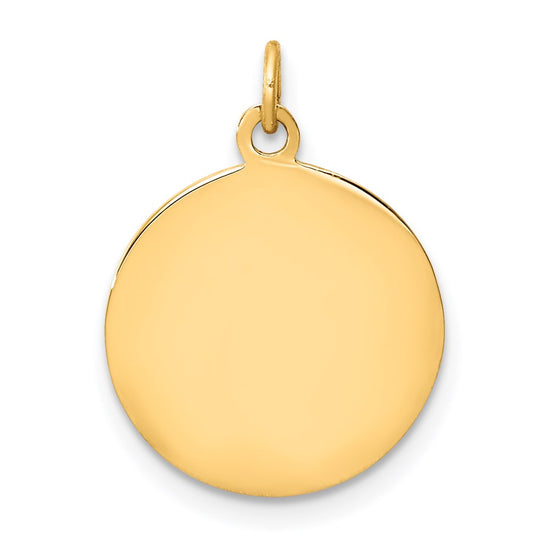 Gold St. Luke Pendants