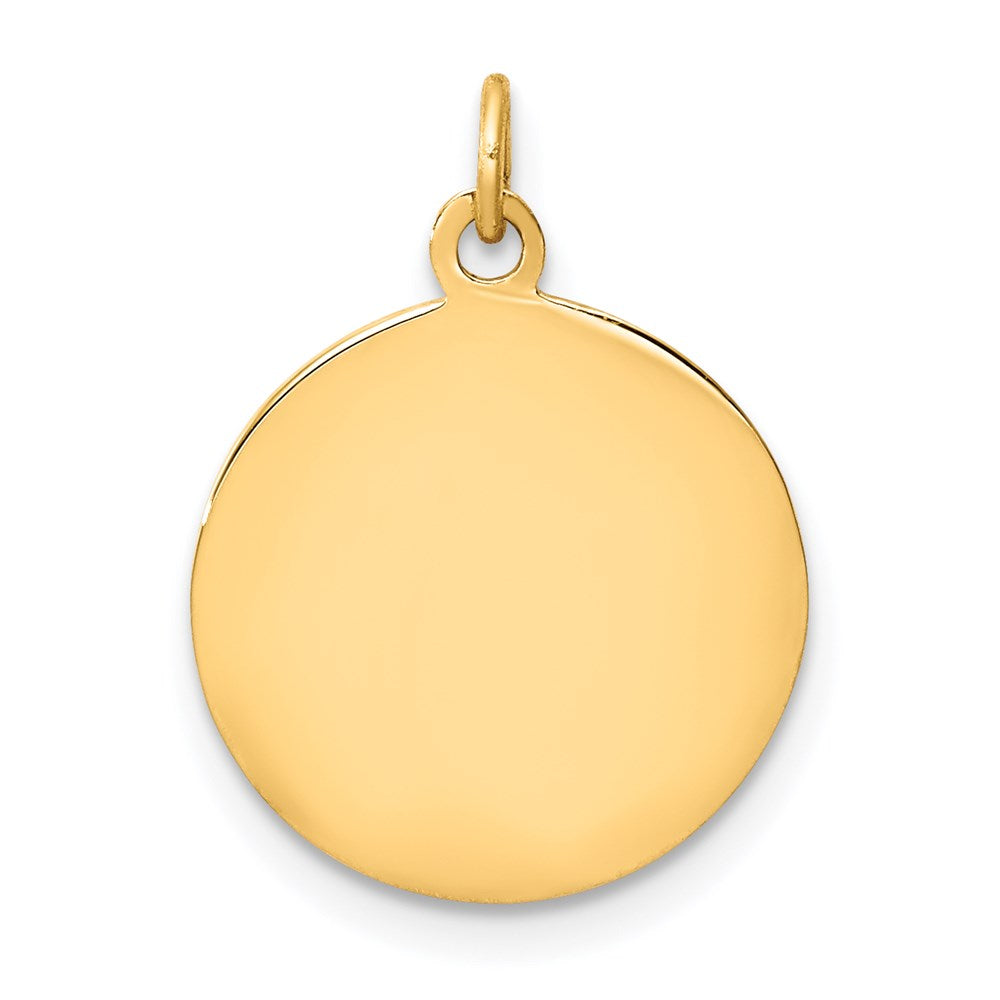 Gold St. Luke Pendants