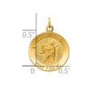 Gold St. Luke Pendants