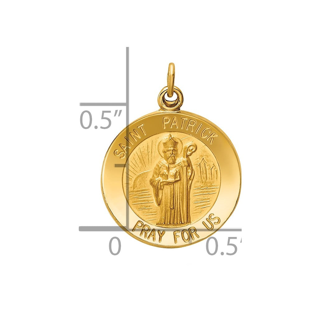 Gold St. Patrick Pendants