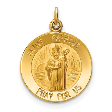 Gold St. Patrick Pendants