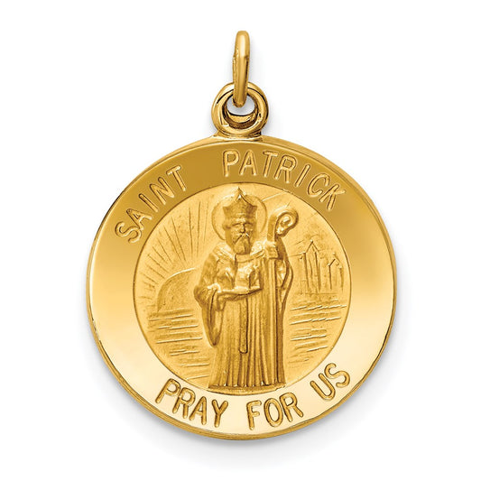 Gold St. Patrick Pendants