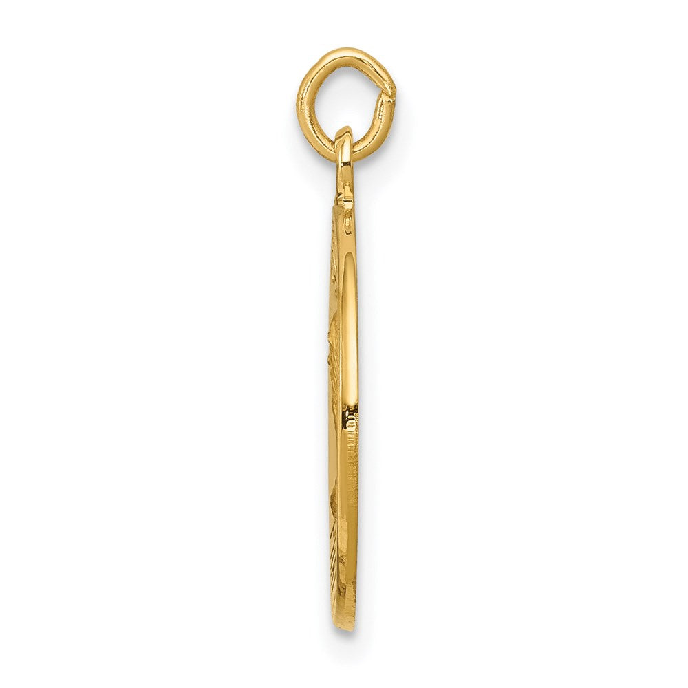 Gold St. Andrew Pendants