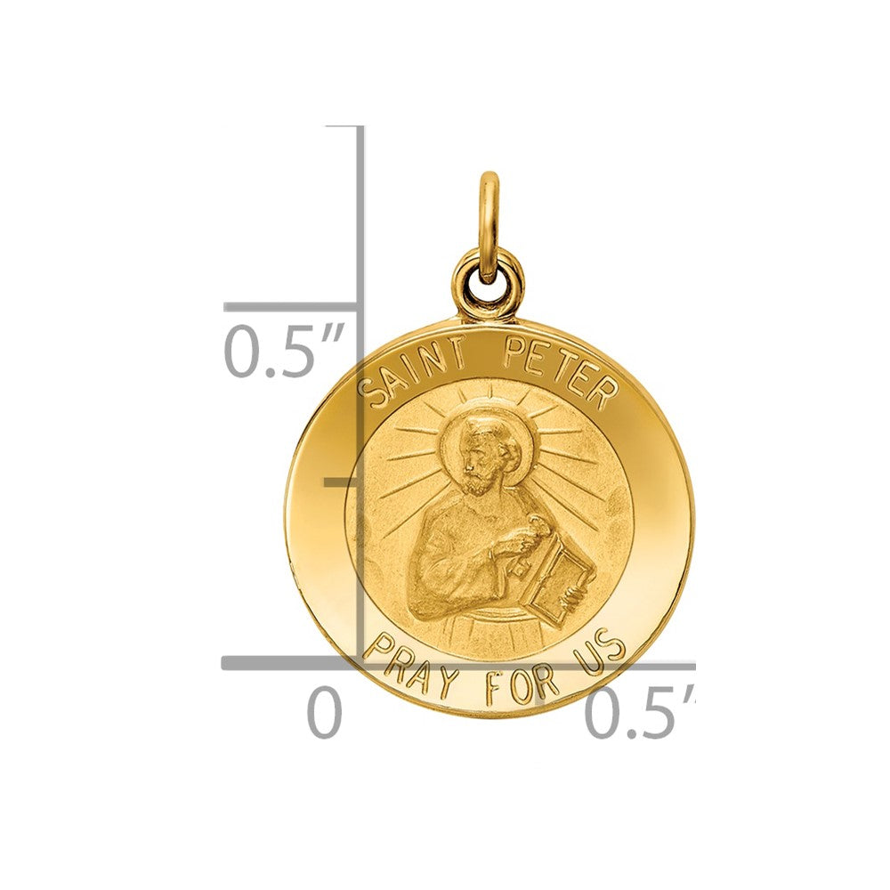 Gold St. Peter Pendants