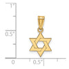 14k Star of David Pendant